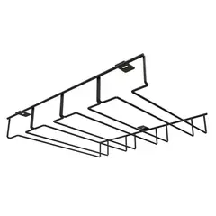 REJIPLAS - Soporte Copas Negro