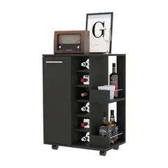 BYLMO - Bar Wengue 60 cm con una Puerta