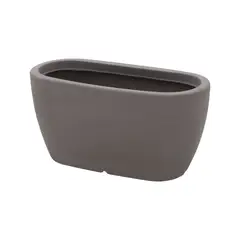 TRAMONTINA - Matera Plástica Rectangular Andaluz 30X33X65Cm Concreto