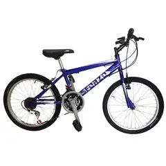 SFORZO - Bicicleta Niño Rin 20 Con Cambios Azul
