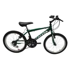 SFORZO - Bicicleta Niño Rin 20 Con Cambios Verde