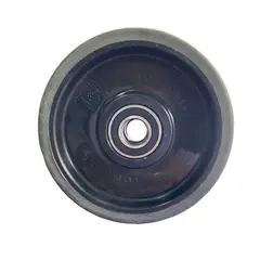 RODAMEX - Rueda Hule 6" Rin Polipropileno 2 Rodamiento 3/4