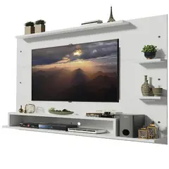 MADESA - Panel para TV Alfa Hasta 60 Pulgadas con Estantes y Nichos