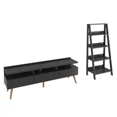 MADESA - Centro de Entretenimiento Londres y Mueble Estante Librero