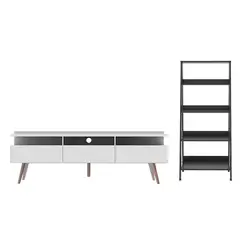 MADESA - Centro de Entretenimiento Londres y Mueble Estante Librero