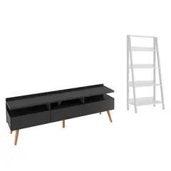 MADESA - Centro de Entretenimiento Londres y Mueble Estante Librero