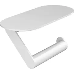 HANSGROHE - Porta Rollo Con Repisa Wallstoris Blanco Mate