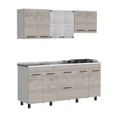RTA DESIGN - Cocina integral 180cm ankara mezon izq bard bl