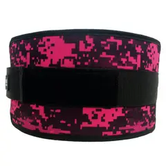 CORE SPORTS - Cinturón Fajón Lona ( Velcro) Fuccia Talla Xs