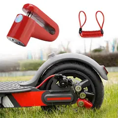 GENERICO - Candado Guaya Patineta Scooter Eléctrica Bicicletas