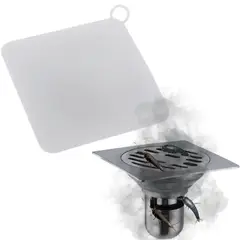 GENERICO - Tapon Cubierta Desagüe Sifon Silicona Repele Olores Insectos