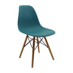 OR DESIGN - Silla Eames 80.5x46.5x42 Azul Petróleo