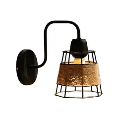 LUZ AND AMBIENTE - Lámpara De Muro Jaula Octagonal