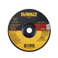 DEWALT - Disco Abrasivo Desbaste Metal 7 X 1/4 Ref DW44850