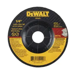 DEWALT - Disco Abrasivo Desbaste Metal 4 1/2 X 1/4 Ref DW44830