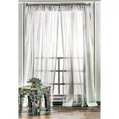 CASA BONITA - Cortina Yincana 150x220 Cm Blanca