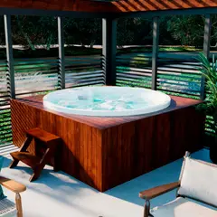 FIRPLAK - Hidromasaje Spa Mobu 200 Calentador Gas Propano