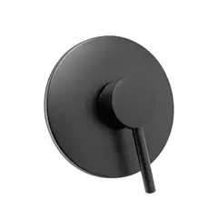 CCOL - Monomando Mezclador Metálico Negro Cuerpo Bronce Consumo 9 l/min