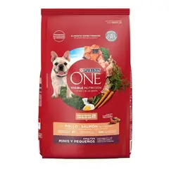 ONE - Alimento Seco Para Perro Adulto Mini Pequeño Salmón 3.5kg