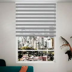 REGGIA - Cortina Roller Duo 100X220Cm Gris