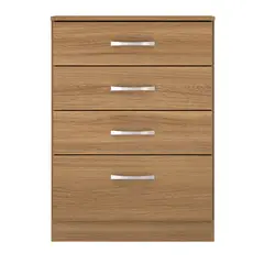 MULTIMUEBLES - Cómoda Astral Almendra 4 Cajones