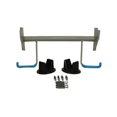ABW CICLISMO - Colgador Vertical 2 Bicicletas