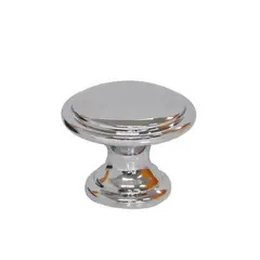 MADECENTRO - Boton Zamak Cromado cc 32 mm 010