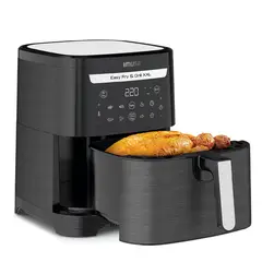 IMUSA - Freidora 6.5 Lts 3 en 1 Easy Fry Grill 1650 Watts