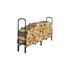 SHELTER - Soporte Para Leña Extra Grande Con Base De Acero Reforzado