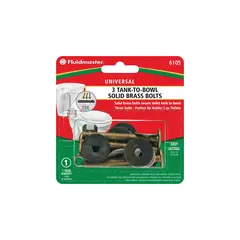 FLUIDMASTER - Perno para conexión de Tanque A Taza de 6.99 cm Paquete de 3