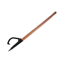 GENERICO - Gancho con Forma de Una con Mango Macizo de 5.71 cm x 0.91 m