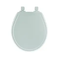 MAYFAIR - Asiento de Inodoro Rnd Madera Blanco