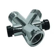 PLUM - Llave Desviador de Ducha Chapado Plástico