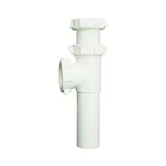 PLUM - Conector en T con Salida y Tubo de Extensión de 1-1/2 pulgadas