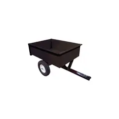 GENERICO - Carretilla Volcadora Tipo Remolque Acero 340 Kg De Cap