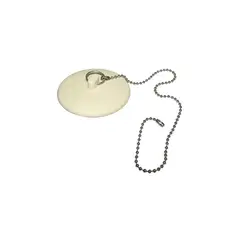 PLUM - Tapón para Rejilla de Desagüe con Cadena de 3.81-5.08 cm