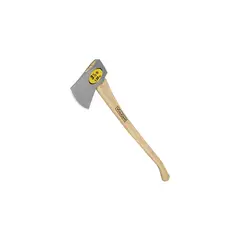 VULCAN - Hacha Hoja Única para Campamento con Mango Madera 86.36 cm