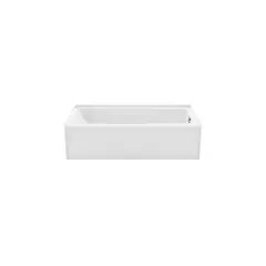 GENERICO - Bañera con Drenaje Lado Izquierdo Acrílico Blanco Maax