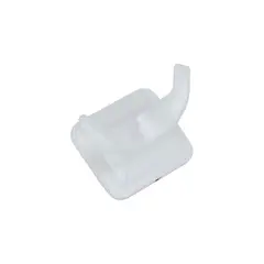 BOSTON HARBOR - Gancho Doble Blanco Para Ropa Con Montaje En Pared