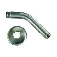 BOSTON HARBOR - Brazo de Ducha de 6" Con Brida Br Nkl
