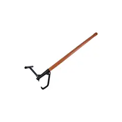 GENERICO - Gancho para Levantar Troncos con Mango de Madera de 5.71 cm x 1.06 m
