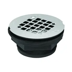 OATEY - Desagüe para Ducha sin Calafateo de Acero Inoxidable ABS de 5.08 cm
