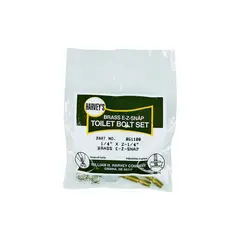 HARVEY - Juego de Pernos para Inodoro de 0.63 x 5.71 cm