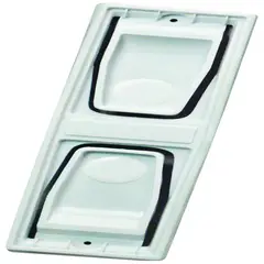 CHEF CRAFT - Portarrollos de Papel de Cocina Plástico Blanco