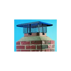 SHELTER - Tapa para Chimenea Regulable Malla de 1.90 cm