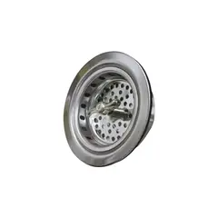 PROSOURCE - Cestillo de Desagüe para Fregadero de Acero Inoxidable con Diseño de Rosca y Traba