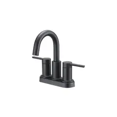 BOSTON HARBOR - Grifo Lavamanos Dos Mandos Negro10.160cm