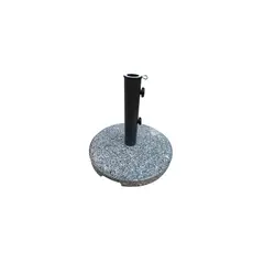 undefined - Base para Sombrilla de Piedra Color Gris Granito