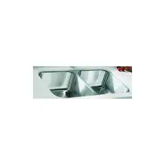 GENERICO - Fregadero de Cocina Acero inoxidable Doble Cubeta