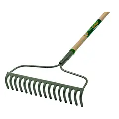 LANDSCAPERS SELECT - Rastrillo Curvo Soldado Mango Mad 137.16 Cm